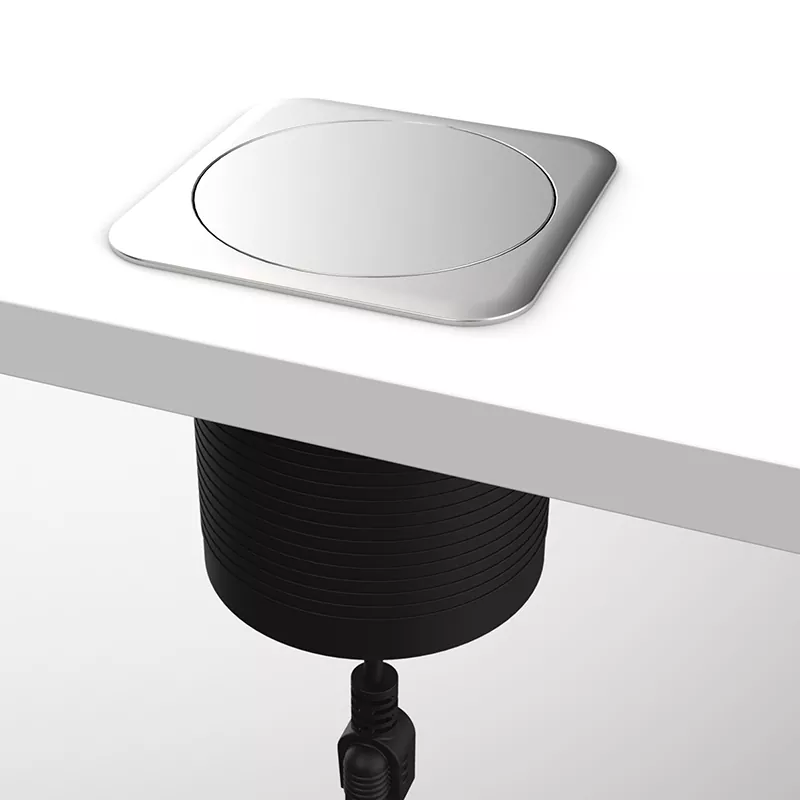 3 منافذ مدخل مكتب بلاستيك