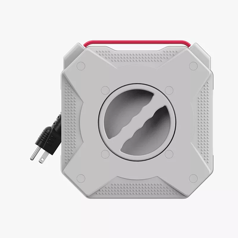 3 منافذ USB2.4a بكرة الحبل البلاستيكية