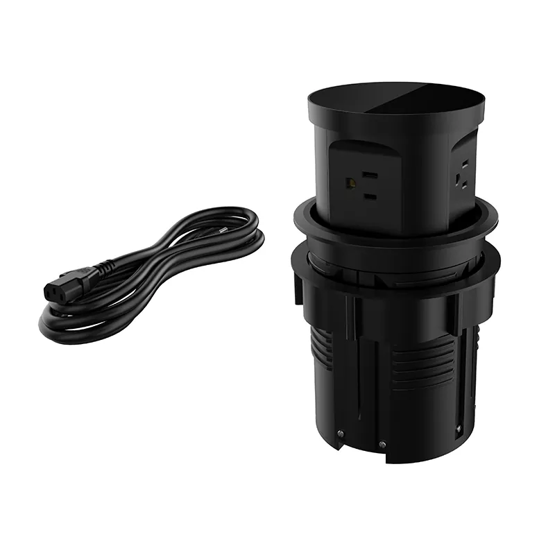 4 منافذ مدخل مكتب بلاستيك