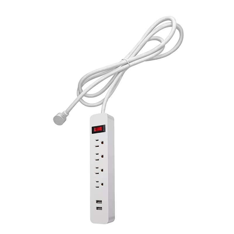 4 Outlets Usb Power Strip